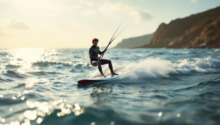 Le wingfoil : une nouvelle vague dans le monde des sports de glisse