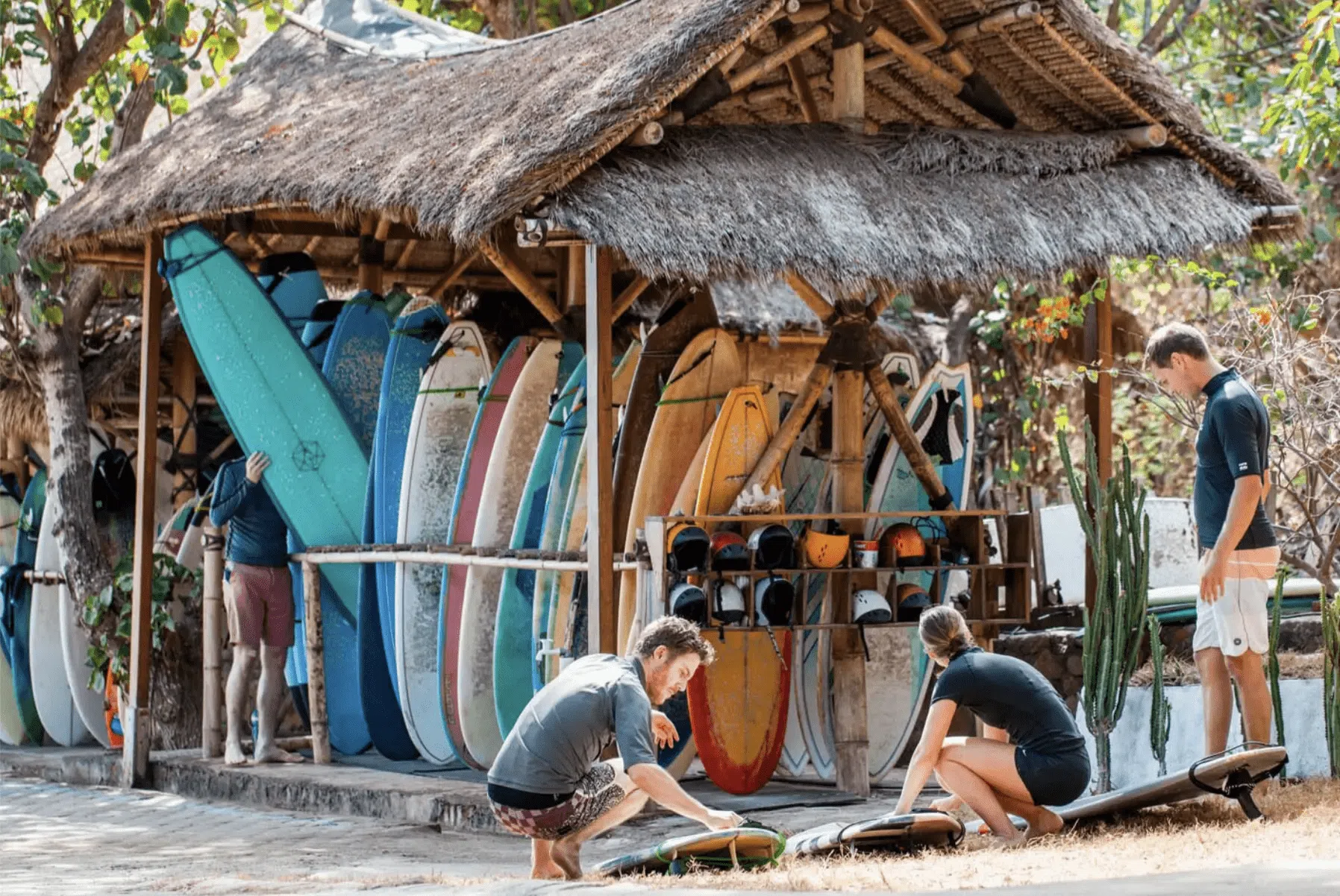 Surf camp Lombok