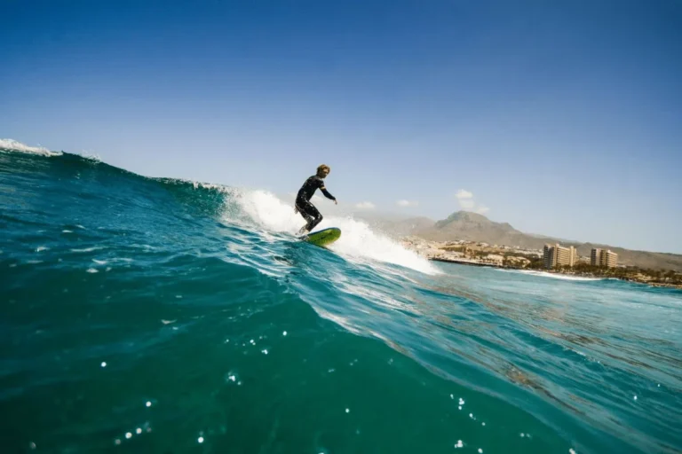surfer à Tenerife